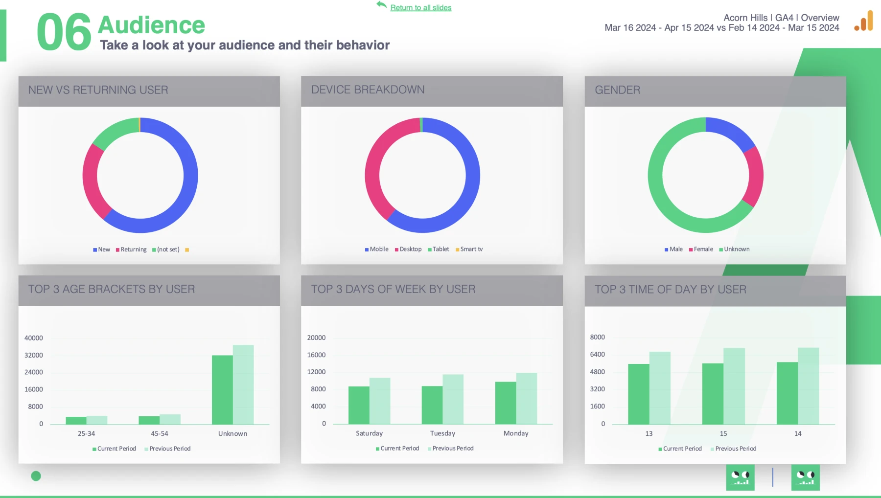 Slidebeast Demo Report Audience Page