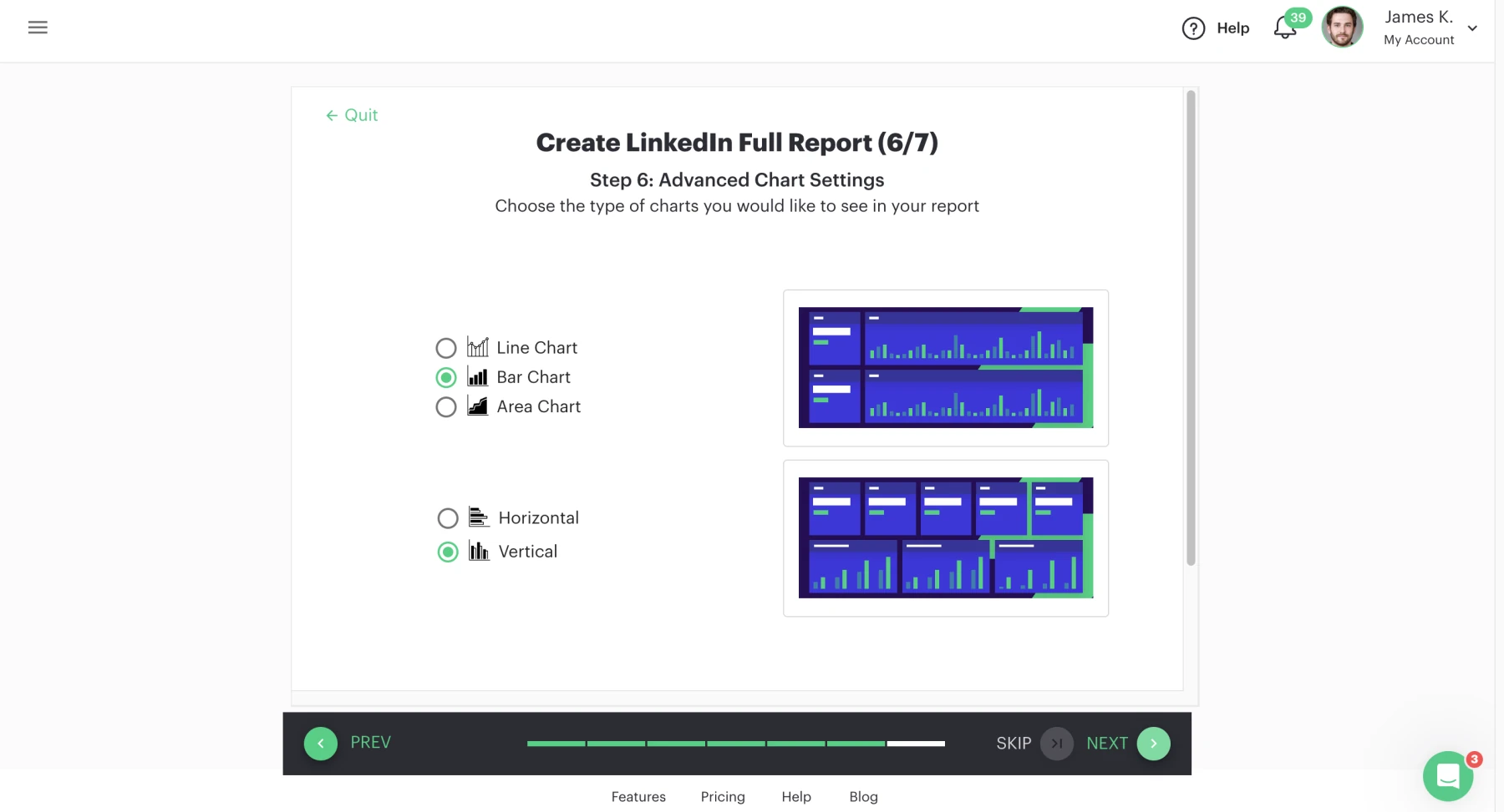 Slidebeast Report Creation Chart Formatting