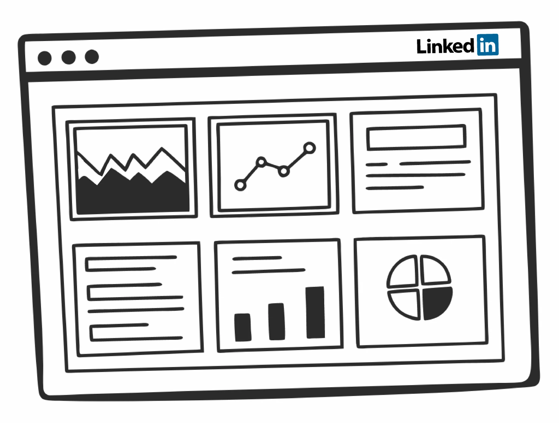 LinkedIn Metrics Illustration