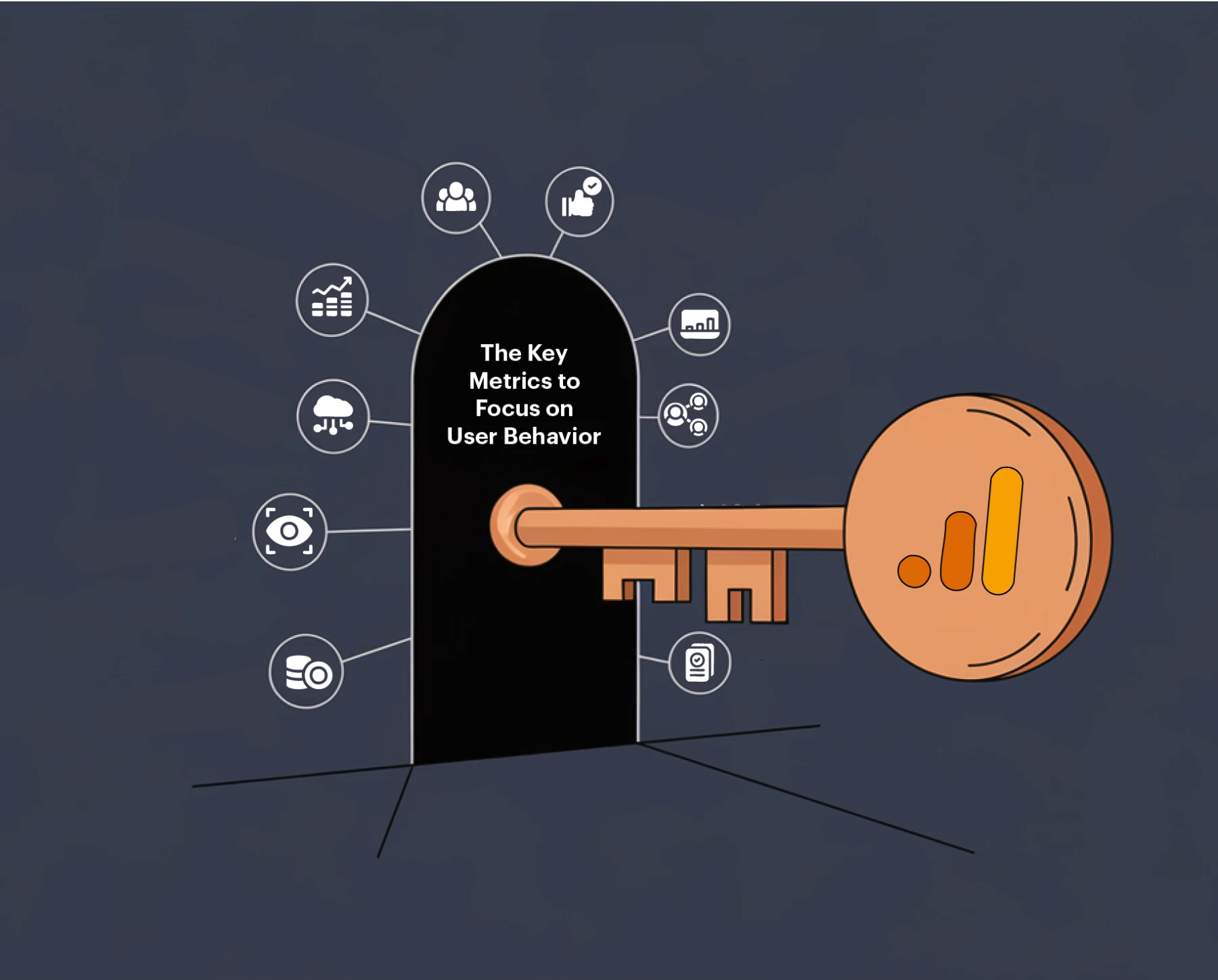 Key Metrics to Track User Behavior in GA4 Illustration