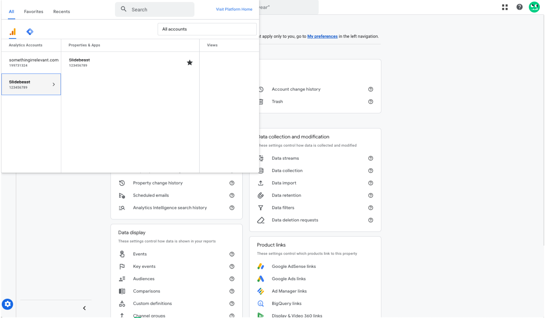 Google Analytics 4 Recover Deleted Account