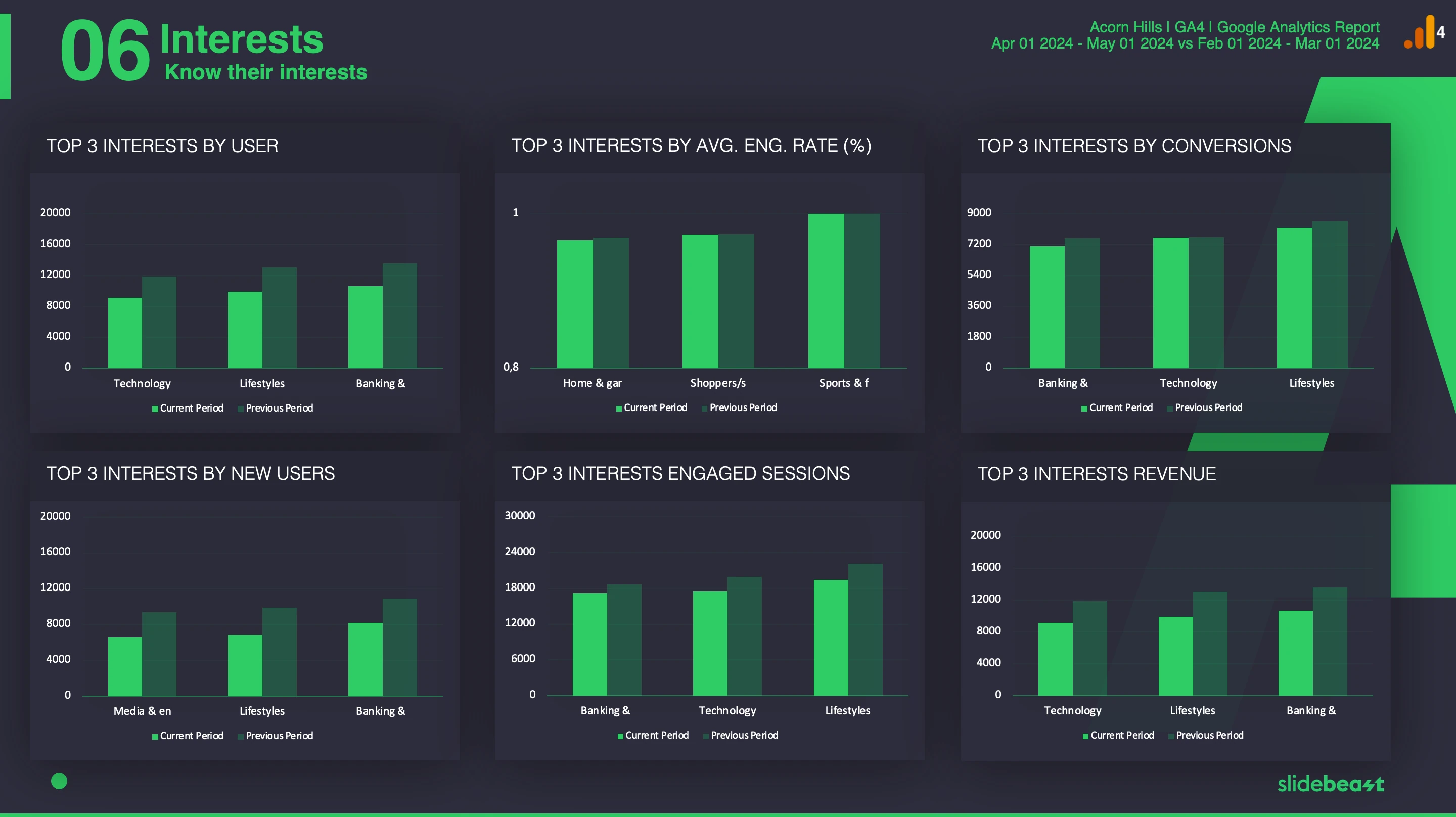 Google Analytics 4 Audience Report Template 2