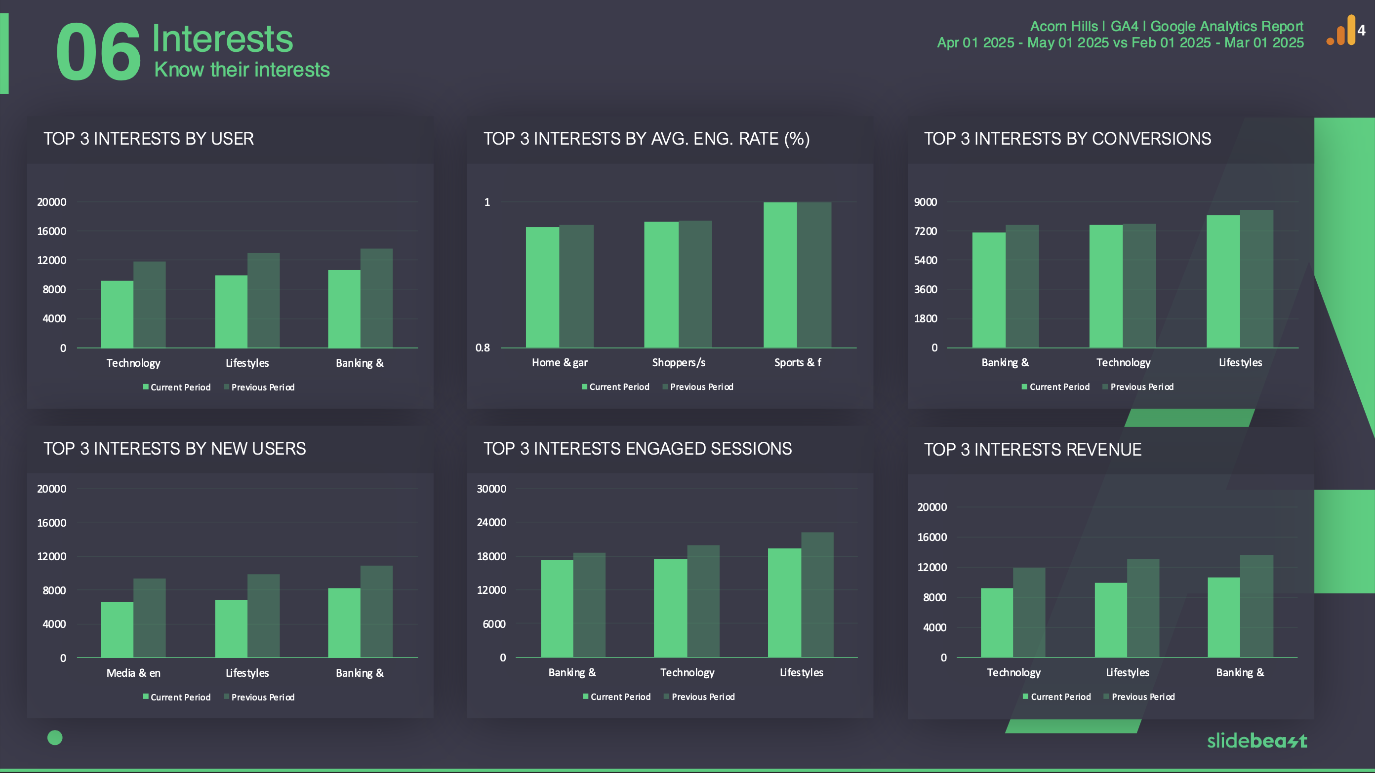 Google Analytics 4 Audience Report Template 2